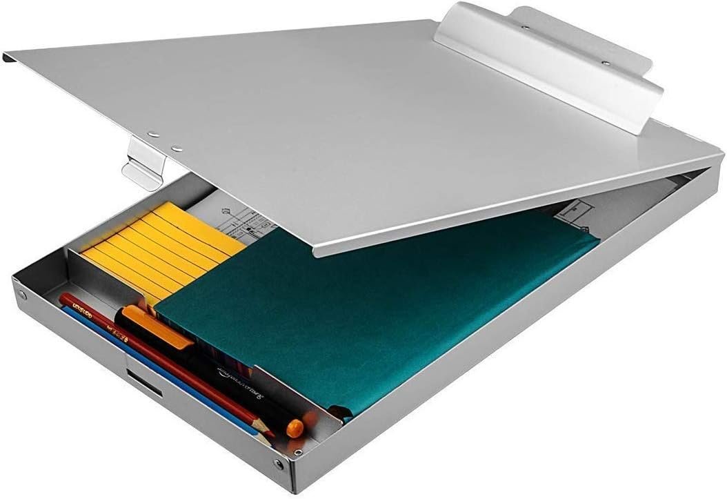 Aluminum Storage Clipboard Box