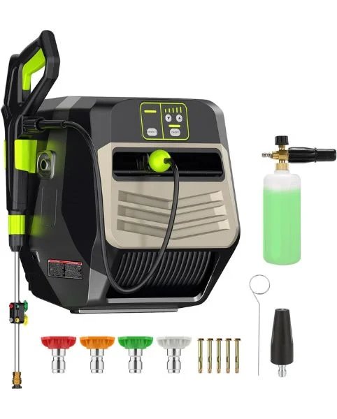 Imdot Wall Mounted Pressure Washer with remote control