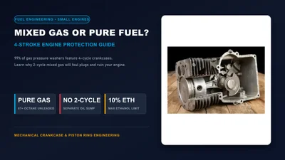 Does a Pressure Washer Take Mixed Gas? An Engineer's Opinion