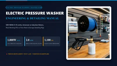 The Electric Pressure Washer Engineering Guide