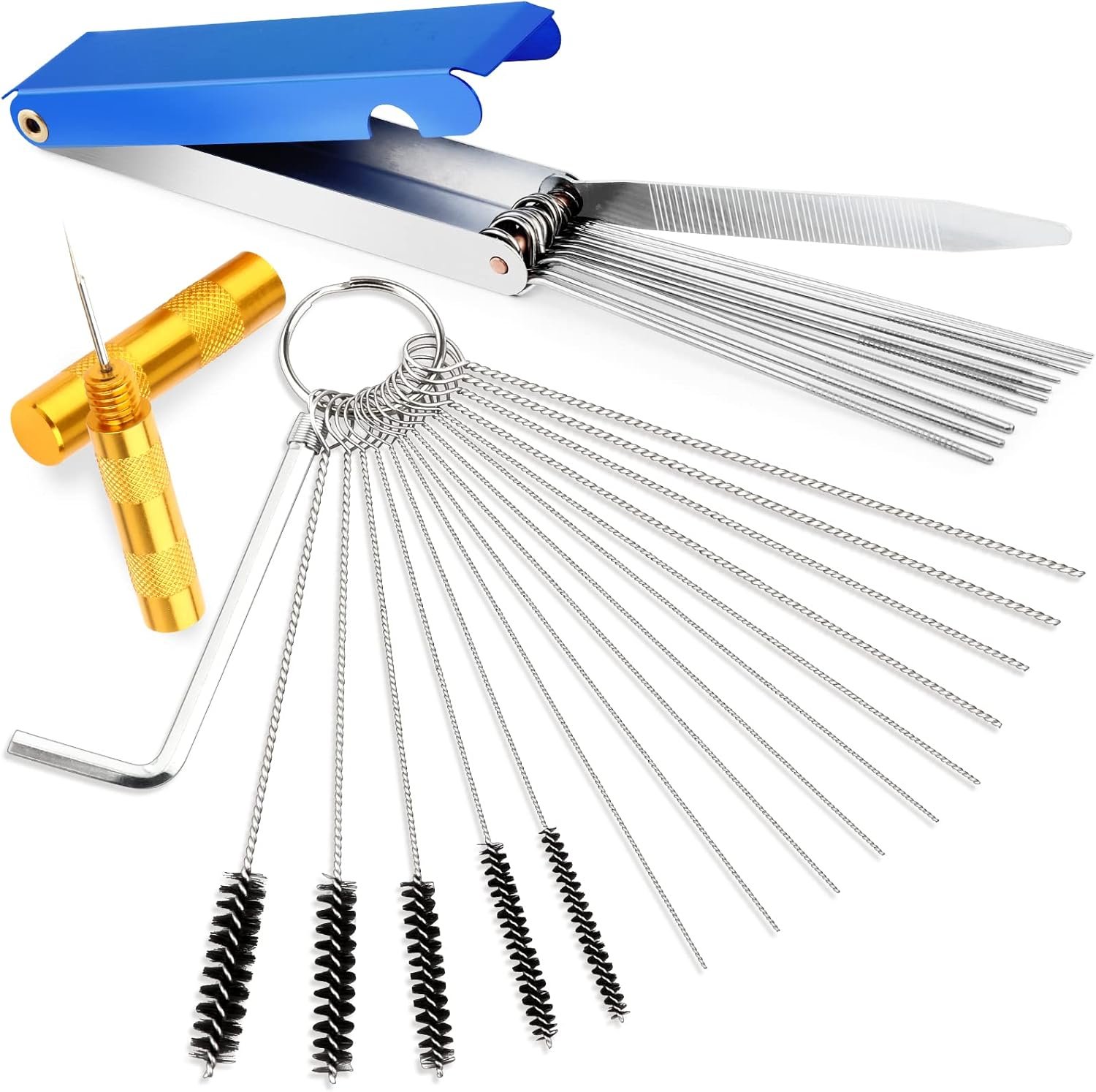 Carburetor Jet Cleaning Wire Tool Kit