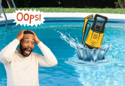 Pressure Washer Fell in Pool? Emergency Recovery Guide (Electric & Gas)