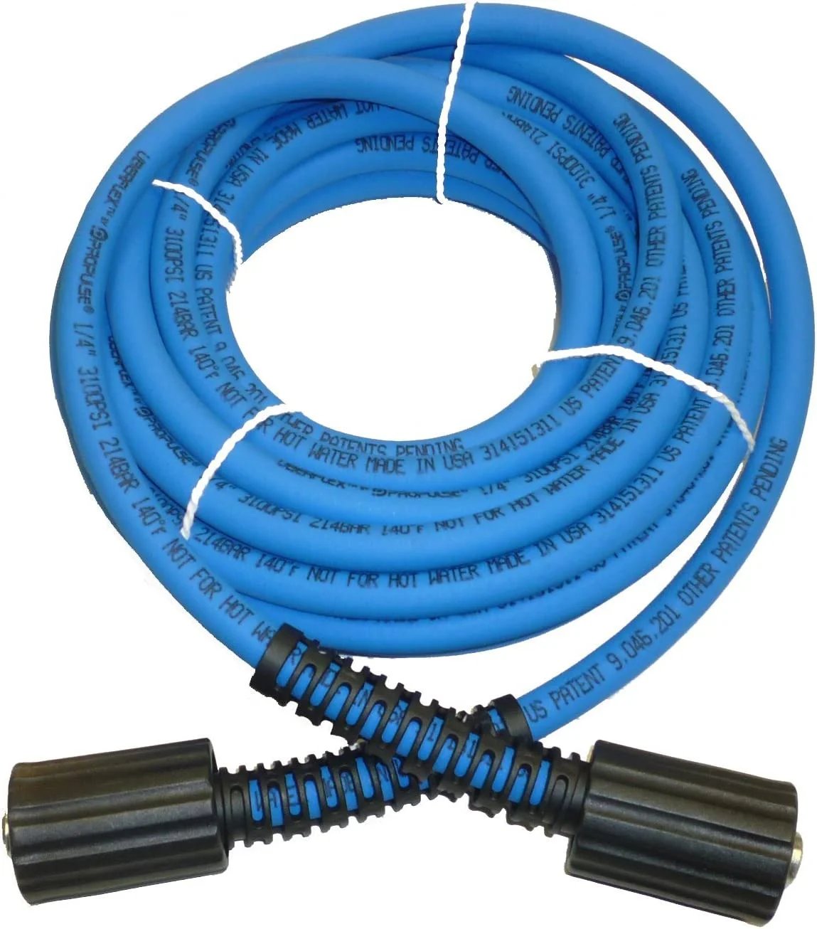 ProPulse UberFlex Kink Resistant Pressure Washer Hose 1/4 inch by 25 feet