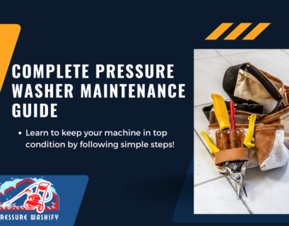 pressure washer maintenance guide