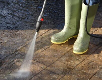pressure washing boots