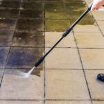 pressure washing tile grout