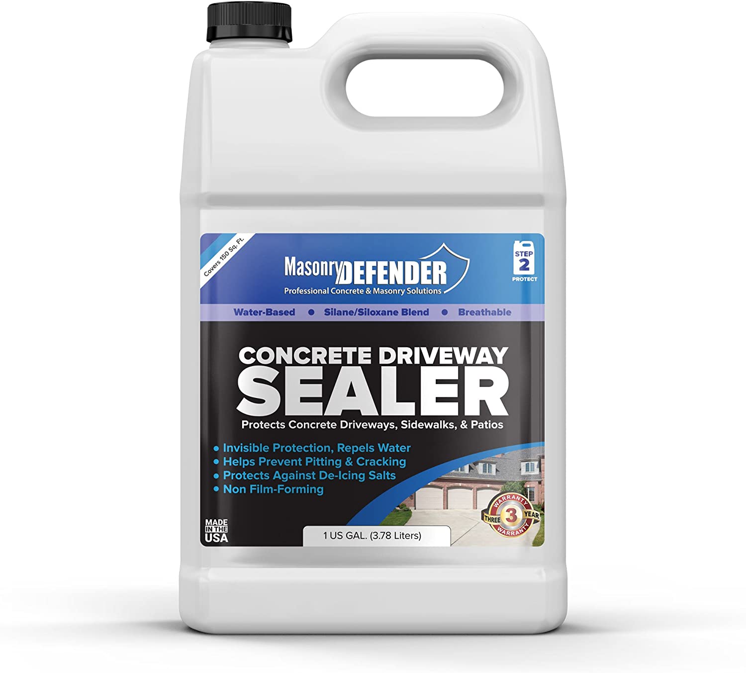 masonrydefender concrete seal 1 gallon